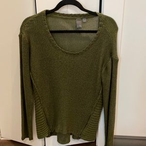 Green sweater